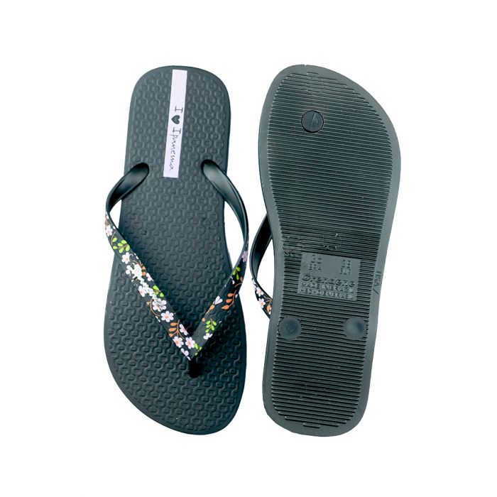 Womens rubber ipanema brasil deals tropical flip flops manufacture