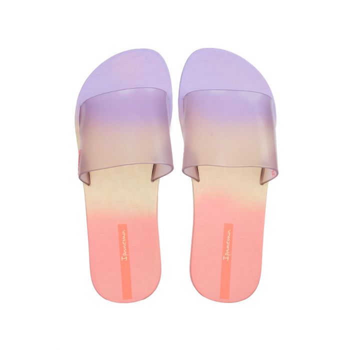 Rainbow Slide Fem Beige Lilac