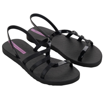  Diversa Sandal Ad Black Lilac 